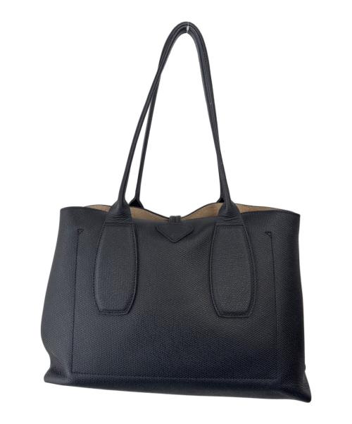LONGCHAMP（ロンシャン）LONGCHAMP (ロンシャン) トートバッグ ブラックの古着・服飾アイテム