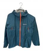 mont-bellモンベル）の古着「ストームクルーザージャケット」｜ブルーグリーン
