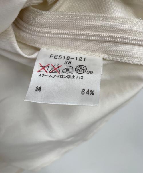 BURBERRY BLUE LABEL（バーバリー ブルー レーベル）BURBERRY BLUE LABEL (バーバリー ブルー レーベル) ノースリーブブラウス ホワイト サイズ:38の古着・服飾アイテム