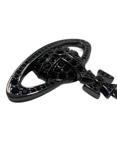 Vivienne Westwood（ヴィヴィアンウエストウッド）Vivienne Westwood (ヴィヴィアンウエストウッド) オーブネックレス ブラックの古着・服飾アイテム