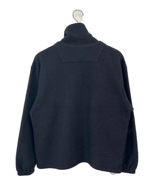 YOKE（ヨーク）YOKE (ヨーク) Wool Fleece Half Zip Pullover ブラック サイズ:1の古着・服飾アイテム