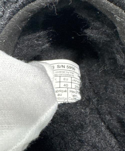 UGG（アグ）UGG (アグ) RHC別注 スリッポンM TASMAN ブラック サイズ:25の古着・服飾アイテム