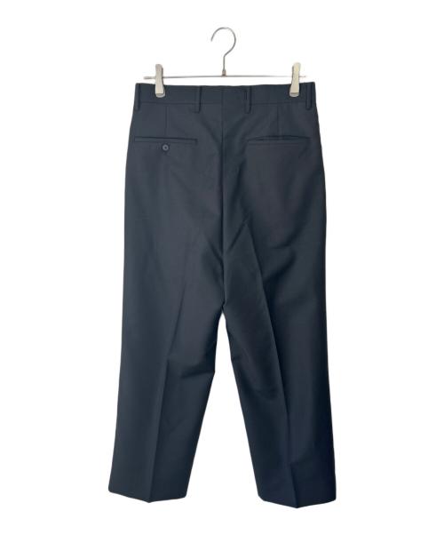 BEAUTY&YOUTH（ビューティーアンドユース）BEAUTY&YOUTH (ビューティーアンドユース) モヘヤ ウーステッド 1プリーツ トラウザーズ ブラック サイズ:Mの古着・服飾アイテム