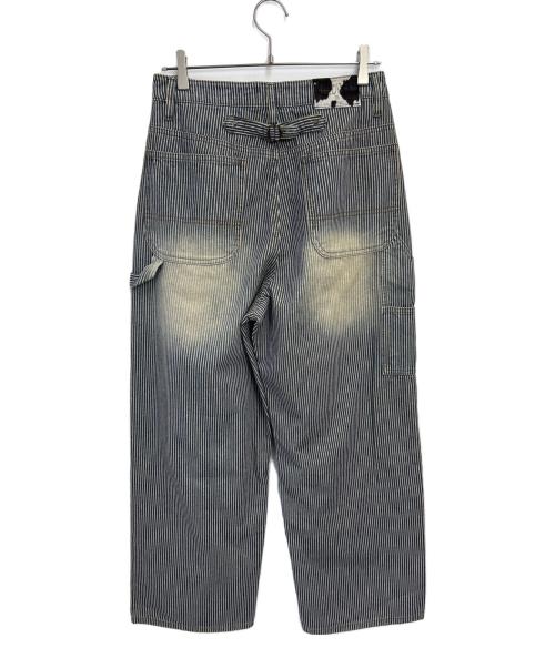 BAD WAY（バッドウェイ）BAD WAY (バッドウェイ) パンツ ブルー×ホワイト サイズ:Mの古着・服飾アイテム