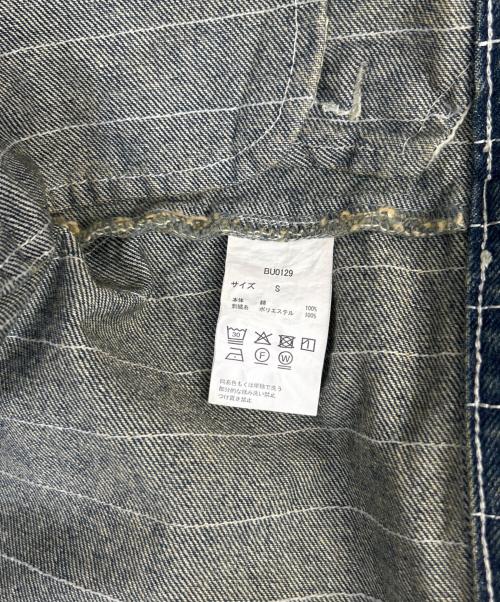 BLESSU（ブレスユー）BLESSU (ブレスユー) デニムジャケット インディゴホワイト サイズ:S 未使用品の古着・服飾アイテム