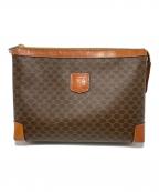 CELINEセリーヌ）の古着「クラッチバッグ」｜ブラウン