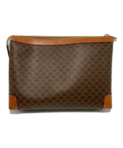 CELINE（セリーヌ）CELINE (セリーヌ) クラッチバッグ ブラウンの古着・服飾アイテム