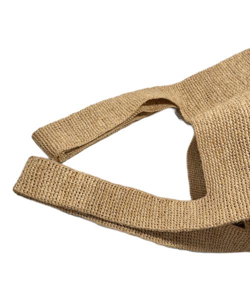 Seya（セヤ）Seya (セヤ) Raffia Shopping Bag ナチュラルの古着・服飾アイテム