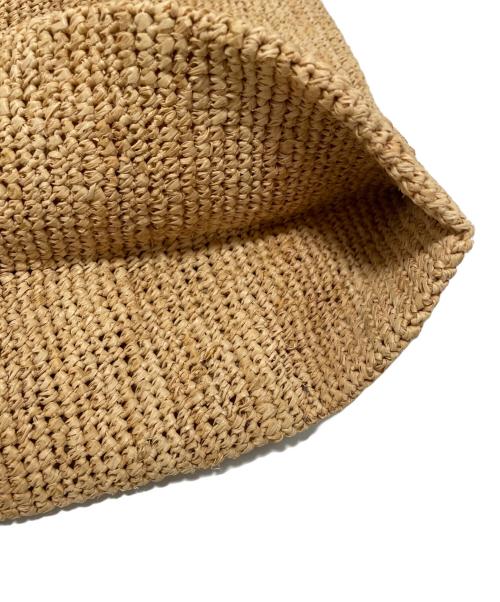 Seya（セヤ）Seya (セヤ) Raffia Shopping Bag ナチュラルの古着・服飾アイテム