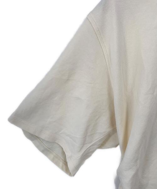 LVIR（エルブイアイアール）LVIR (エルブイアイアール) SIDE TUCKED JERSEY TOP アイボリー サイズ:SIZE 1の古着・服飾アイテム