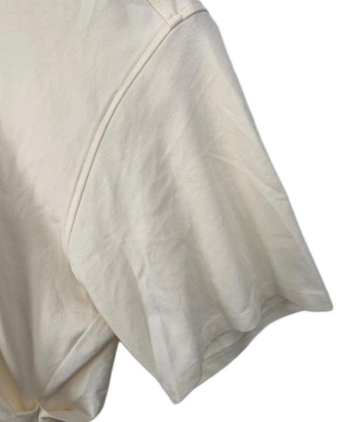 LVIR（エルブイアイアール）LVIR (エルブイアイアール) SIDE TUCKED JERSEY TOP アイボリー サイズ:SIZE 1の古着・服飾アイテム