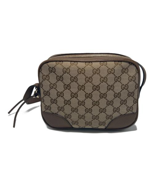 GUCCI（グッチ）GUCCI (グッチ) ショルダーバッグ ブラウンの古着・服飾アイテム