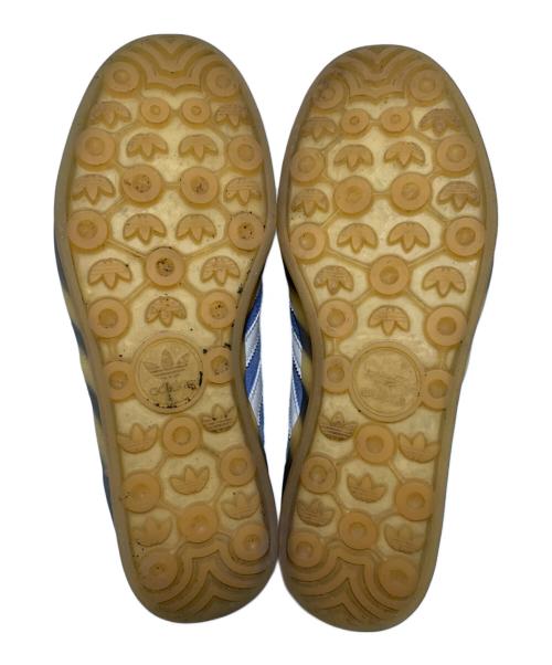 adidas（アディダス）adidas (アディダス) スニーカー スカイブルー×ベージュ サイズ:UK８の古着・服飾アイテム