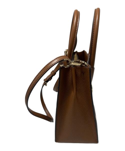 MICHAEL KORS（マイケル・コース）MICHAEL KORS (マイケル・コース) 2WAYショルダーバッグ ブラウンの古着・服飾アイテム