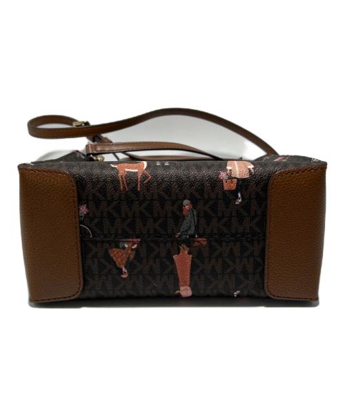 MICHAEL KORS（マイケル・コース）MICHAEL KORS (マイケル・コース) 2WAYショルダーバッグ ブラウンの古着・服飾アイテム
