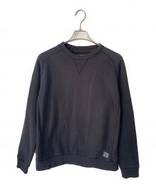 stussy（ステューシー）の古着「前Vガゼットスウェット」｜ブラック