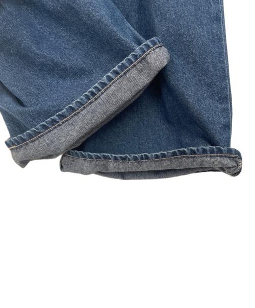 クラシコム（-）クラシコム (-) ワイドデニムパンツ ブルー サイズ:-の古着・服飾アイテム
