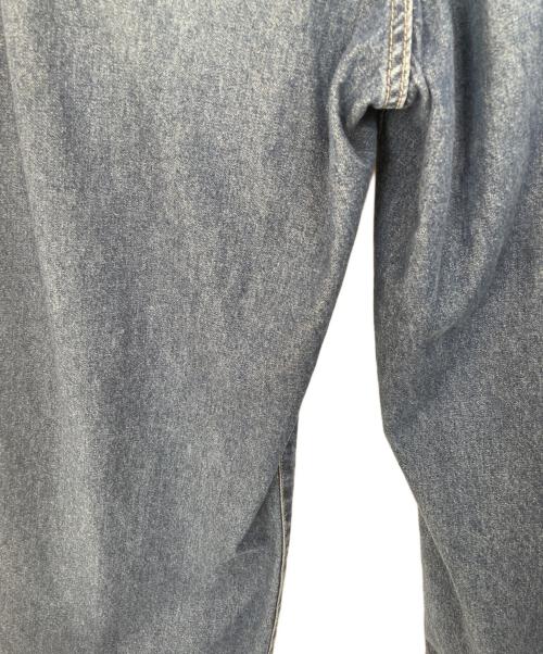 クラシコム（-）クラシコム (-) ワイドデニムパンツ ブルー サイズ:-の古着・服飾アイテム