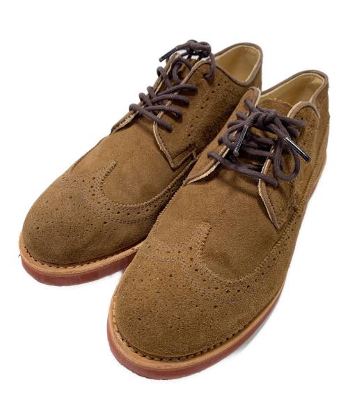 WALK-OVER（ウォークオーバー）WALK-OVER (ウォークオーバー) メダリオンシューズ ブラウン サイズ:7 1/2の古着・服飾アイテム