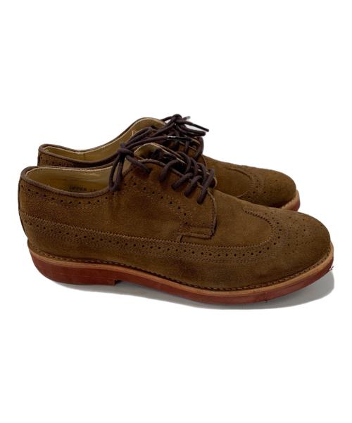 WALK-OVER（ウォークオーバー）WALK-OVER (ウォークオーバー) メダリオンシューズ ブラウン サイズ:7 1/2の古着・服飾アイテム