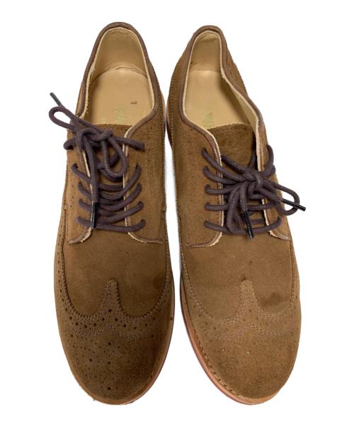 WALK-OVER（ウォークオーバー）WALK-OVER (ウォークオーバー) メダリオンシューズ ブラウン サイズ:7 1/2の古着・服飾アイテム