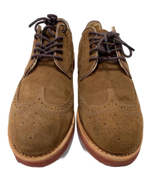 WALK-OVER（ウォークオーバー）WALK-OVER (ウォークオーバー) メダリオンシューズ ブラウン サイズ:7 1/2の古着・服飾アイテム