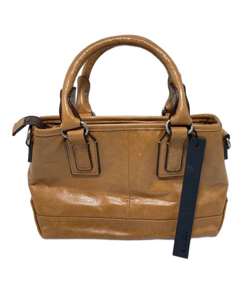 L.E.D.BITES（エルイーディーバイツ）L.E.D.BITES (エルイーディーバイツ) 2WAYハンドバッグ ベージュの古着・服飾アイテム