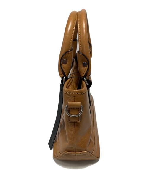 L.E.D.BITES（エルイーディーバイツ）L.E.D.BITES (エルイーディーバイツ) 2WAYハンドバッグ ベージュの古着・服飾アイテム