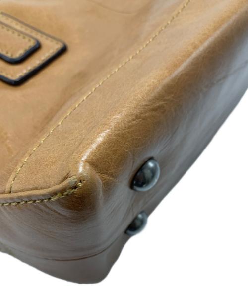 L.E.D.BITES（エルイーディーバイツ）L.E.D.BITES (エルイーディーバイツ) 2WAYハンドバッグ ベージュの古着・服飾アイテム