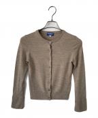 BURBERRY BLUE LABELバーバリー ブルー レーベル）の古着「薄手カーディガン」｜ブラウン
