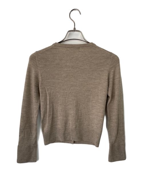 BURBERRY BLUE LABEL（バーバリー ブルー レーベル）BURBERRY BLUE LABEL (バーバリー ブルー レーベル) 薄手カーディガン ブラウン サイズ:38の古着・服飾アイテム