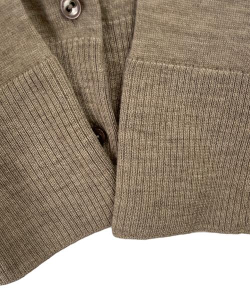 BURBERRY BLUE LABEL（バーバリー ブルー レーベル）BURBERRY BLUE LABEL (バーバリー ブルー レーベル) 薄手カーディガン ブラウン サイズ:38の古着・服飾アイテム