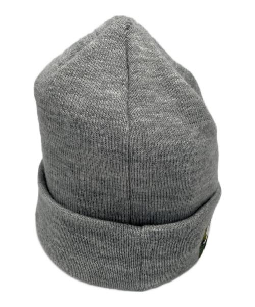 SUPREME（シュプリーム）SUPREME (シュプリーム) New Era (ニューエラ) ニット帽 グレー×グリーンの古着・服飾アイテム