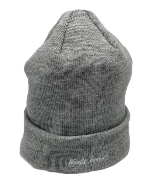 SUPREME（シュプリーム）SUPREME (シュプリーム) New Era (ニューエラ) ニット帽 グレー×グリーンの古着・服飾アイテム