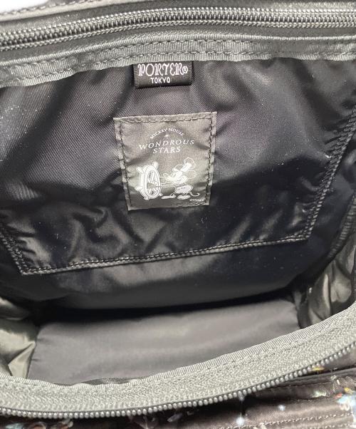 PORTER（ポーター）PORTER (ポーター) DISNEY (ディズニー) バックパック ブラックの古着・服飾アイテム