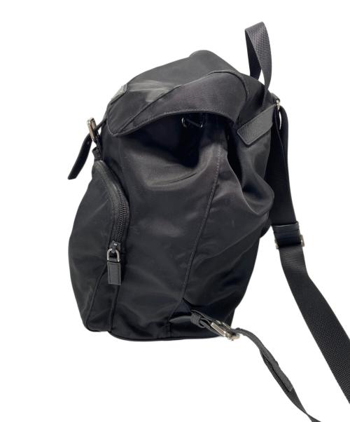 PRADA（プラダ）PRADA (プラダ) ナイロンバックパック ブラックの古着・服飾アイテム