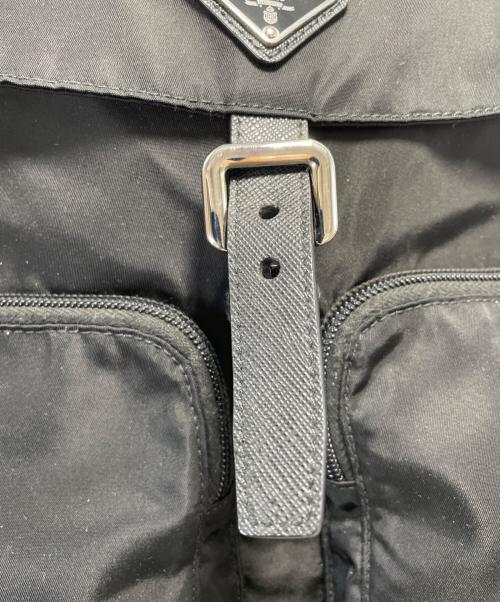 PRADA（プラダ）PRADA (プラダ) ナイロンバックパック ブラックの古着・服飾アイテム