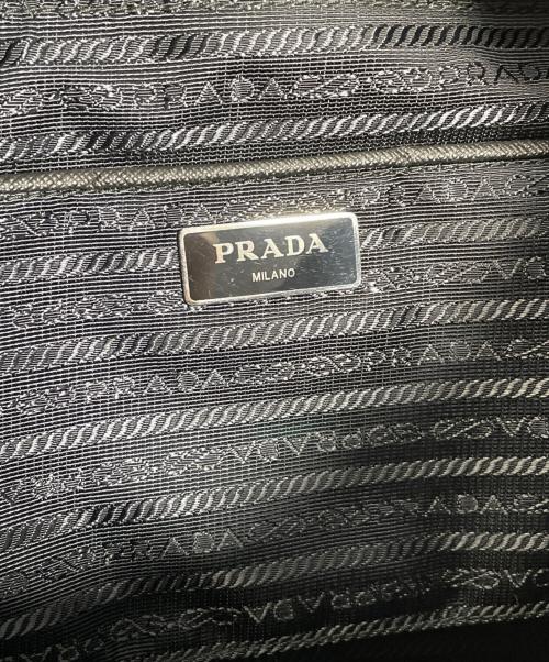 PRADA（プラダ）PRADA (プラダ) ナイロンバックパック ブラックの古着・服飾アイテム