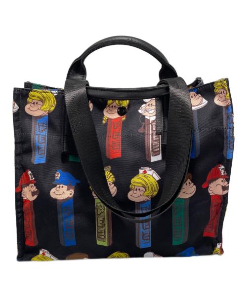 ear PAPILLONNER（イアパピヨネ）ear PAPILLONNER (イアパピヨネ) 2WAYバッグ ブラックの古着・服飾アイテム