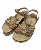 BIRKENSTOCKビルケンシュトック）の古着「ストラップサンダル」｜ブラウン