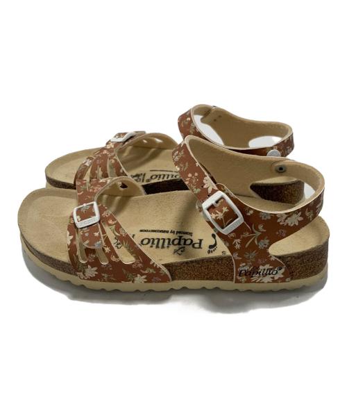 BIRKENSTOCK（ビルケンシュトック）BIRKENSTOCK (ビルケンシュトック) ストラップサンダル ブラウン サイズ:24.5cmの古着・服飾アイテム