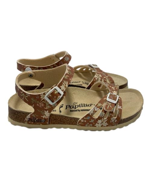 BIRKENSTOCK（ビルケンシュトック）BIRKENSTOCK (ビルケンシュトック) ストラップサンダル ブラウン サイズ:24.5cmの古着・服飾アイテム