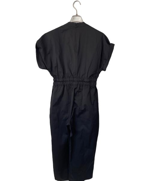 anuke（アンヌーク）anuke (アンヌーク) 半袖サロペット ブラック サイズ:36の古着・服飾アイテム