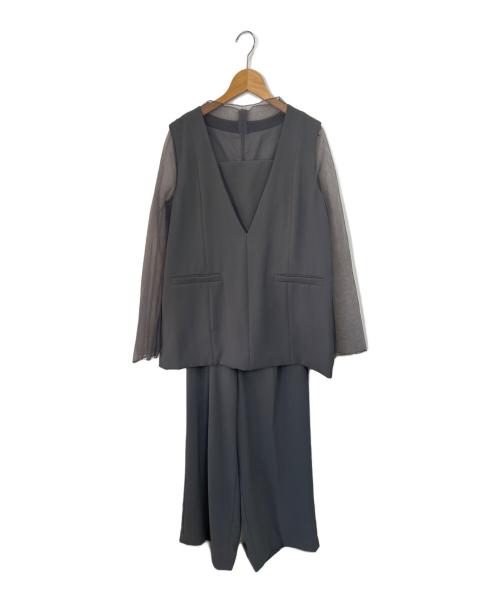 GIRL（ガール）GIRL (ガール) セットアップ グレー サイズ:Sの古着・服飾アイテム