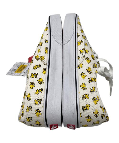 VANS（ヴァンズ）VANS (ヴァンズ) PEANUTS (ピーナッツ) ローカットスニーカー ホワイト×イエロー サイズ:24.5 未使用品の古着・服飾アイテム