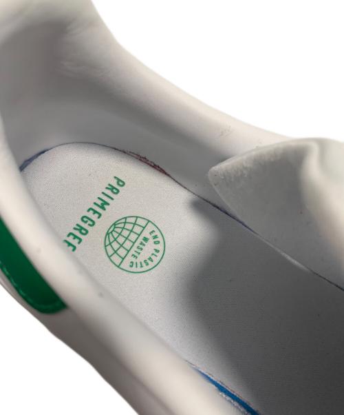 adidas（アディダス）adidas (アディダス) スニーカー ホワイト×グリーン サイズ:25.5cmの古着・服飾アイテム