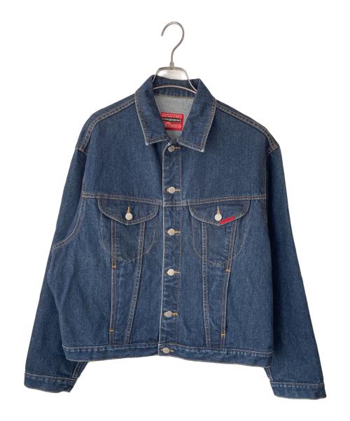 UnitedColorsOfBenetton（ユナイティッドカラーオブベネトン）UnitedColorsOfBenetton (ユナイティッドカラーオブベネトン) デニムジャケット インディゴ サイズ:48の古着・服飾アイテム