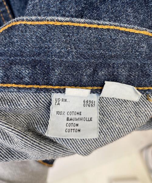 UnitedColorsOfBenetton（ユナイティッドカラーオブベネトン）UnitedColorsOfBenetton (ユナイティッドカラーオブベネトン) デニムジャケット インディゴ サイズ:48の古着・服飾アイテム