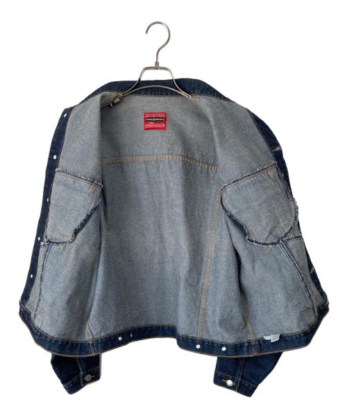 UnitedColorsOfBenetton（ユナイティッドカラーオブベネトン）UnitedColorsOfBenetton (ユナイティッドカラーオブベネトン) デニムジャケット インディゴ サイズ:48の古着・服飾アイテム