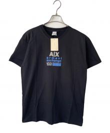ARMANI EXCHANGE（アルマーニ エクスチェンジ）の古着「半袖カットソー」｜ブラック